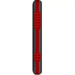Телефон Nomi i1850 Black-red - мініатюра 3