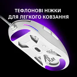 Мишка Lorgar MSA10 Ultralight USB White (LRG-MSA10-WH) - мініатюра 11