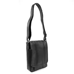 Класичний чоловічий месенджер з клапаном TIDING BAG t003A чорний - мініатюра 6