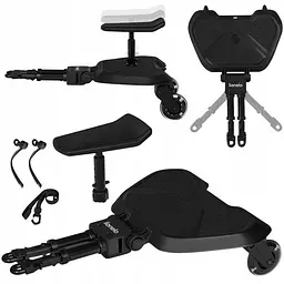 Універсальна підніжка для коляски Lionelo (LO-BUGGY BOARD BLACK ONYX)
