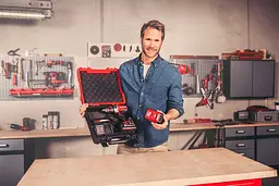 Кейс для інструменту E-Box S35, 11х32х34см, пластик Einhell hoz0012827 - мініатюра 4