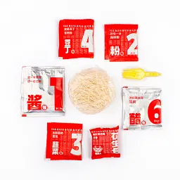 Локшина швидкого приготування Shizu Energy Shizuren Hot and Sour Flavor, 130г - мініатюра 6