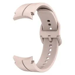 Браслет Five Classic для Samsung Galaxy Watch 5 - рожево-бежевий ширина кріплення 20мм силікон Watchbands (W10-6WB99259939) - мініатюра 3