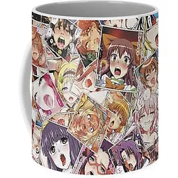 Кухоль GeekLand Ахегао Ahegao anime А 02.02 330 мл білий - мініатюра 2