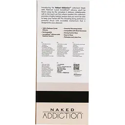 Фалоімітатор з пульсацією Addiction Naked DoMinic 9 - мініатюра 7