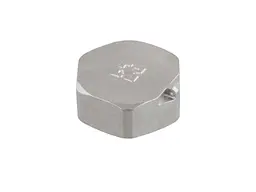 Заглушка RAFTEC 1 1/4" латунь, РВ, DN32, під пломбу, нікель, ZV04 - мініатюра 2