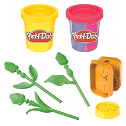 Набір для творчості Play-Doh Маленькі квіти з масою для ліплення (G2476_G2479) - мініатюра 2
