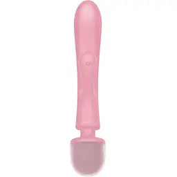 Вібратор для пар Satisfyer Triple Lover Pink: Потрійна стимуляція управління через рожевий додаток - мініатюра 6