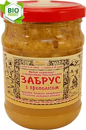 Забрус з прополісом 350грам Мед Карпат