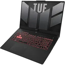 Ноутбук Ігровий ASUS TUF A17 FA707NUG-HX176, AMD Ryzen 7 7445HS до 4.7GHz, 17.3" Full HD, 16GB, SSD 512GB, NVIDIA GeForce RTX 4050 6GB, Free DOS - мініатюра 6