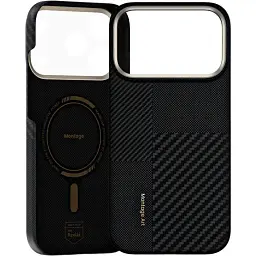Чохол Benks Montage ArmorAir Kevlar Case 600D/1500D Magnetic для Apple iPhone 17 Pro Max Black [145681] - мініатюра 2