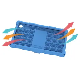 Чохол SoftGel Kids дитячий pop-it Samsung Galaxy Tab A9 SM X110 X115 X116 Веселка Sky - мініатюра 6