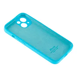 Чохол Silicone Case із захистом камери Full Apple iPhone 13 Pro Blue - мініатюра 4