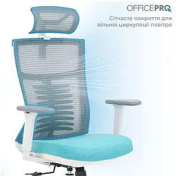 Офісне крісло OfficePro Balance OC550-W-DG-BL (OC550-W-DG-BL) - мініатюра 8