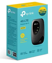 Мобільний роутер 4G LTE TP-LINK M7000 Wi-Fi / 4G LTE supported up to 150Mbps / 50Mbps, 2000mAh battery, OLED display 1.4, Wi-Fi 2.4 ГГц - мініатюра 3