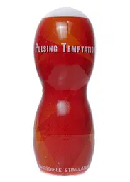 Мастурбатор Pulsing Temptation Red Masturbator Cup