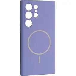 Чохол DK Luxury Silicone Case with MagSafe для Samsung Galaxy S25 Ultra Elegant Purple [132176]