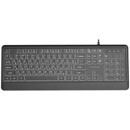 Клавіатура Gembird Slim Multimedia USB Black (KB-MCH-05-CYRL) - мініатюра 2