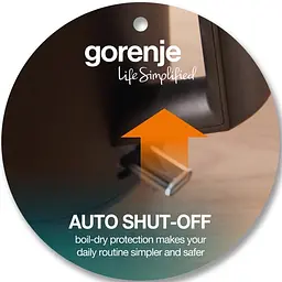 Електрочайник Gorenje K17OPB (7159946) - мініатюра 4