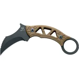 Ніж Fox Tribal K Black Blade Titanium Bronze