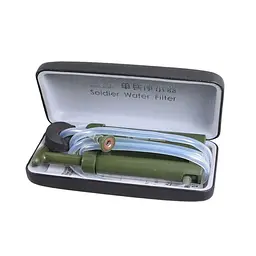 Похідний фільтр для води Gymtop SWF-2000, туристичний, армійський (100141) - мініатюра 2