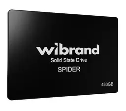 Твердотільний накопичувач SSD 480Gb, Spider, SATA3, 2.5", 3D TLC, 550/460 МБ/с Wibrand teh0019798