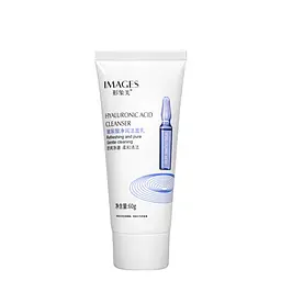 Пінка для умивання зволожуюча з гіалуроновою кислотою Images Hyaluronic Acid Ampoule Cleancer 60 мл