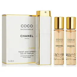 Chanel Coco Mademoiselle 20 мл * 3 шт парфумована вода