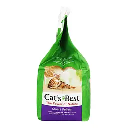 Наповнювач Cat's Best Smart Pellets для довгошерсних котів деревний 5 л/2.5 кг - мініатюра 6