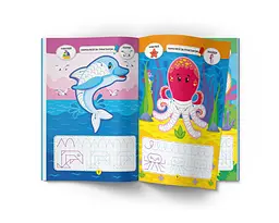 Книга Кристал Бук Школа креативного дозвілля море 40 наліпок (F00029296) - мініатюра 3