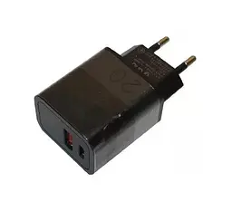 Зарядний пристрій швидкий 2 порти Grand D20QP-1 2 USB QC 3.0 18 W + PD20W + кабель Type-C to Type-C - мініатюра 3