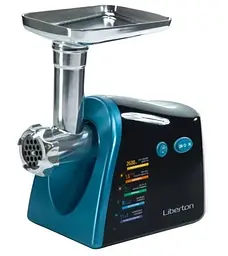 М'ясорубка LMG-26BST, Black/Blue, 2600W LIBERTON teh0020569