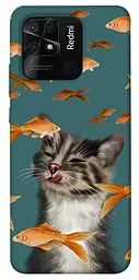 Силіконовий чохол для телефону Xiaomi Redmi 10C animals print - мініатюра 5
