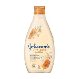 Гель для душа Johnson's Vita-Rich Уходящий с йогуртом, овсом и медом 750 мл (3574661387314)