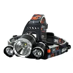 Мощный, яркий, комфортный Налобный Фонарь Bailong RJ 3000 Т6 - мініатюра 5