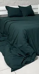 Комплект постільної білизни сімейний 2 х 155х215 см см варена бавовна White Dream Зелений (2001/4) - мініатюра 6