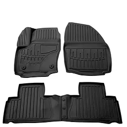 Комплект 3D килимків в салон Ford S-Max 20011-2014 кліпса FC2