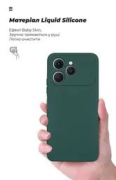 Чехол ArmorStandart ICON для Tecno Spark 40 4G с защитой камеры, темно-зеленый (ARM87936) - мініатюра 7