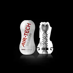 Мастурбатор Tenga Air-Tech у пластиковому корпусі чорного кольору Tenga SO3373 22087 - мініатюра 3