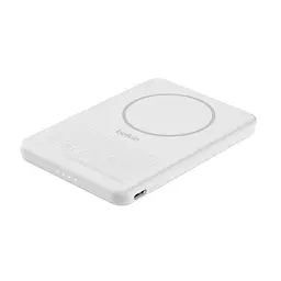 Павербанк Belkin Magnetic Wireless White 5 000 mAh / 15 Вт (BPD010HQWH)