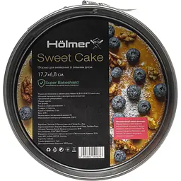 Форма для випікання Holmer Sweet cake зі знімним дном 17.7 см (BCR-0118-RCG Sweet cake) - мініатюра 5