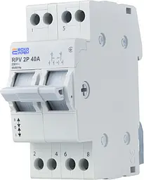 Ручний перемикач вводу (І‑0‑ІІ) 2P 40A RPV АСКО‑УКРЕМ (A0010220005) - мініатюра 3