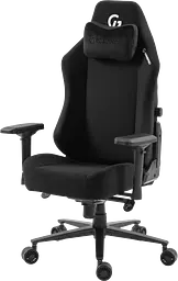 Крісло ігрове GamePro GC775B Black fabric (GC775B) - мініатюра 6