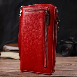 Жіночий шкіряний гаманець Canpellini 21х12х2 см acs0025557 - мініатюра 6