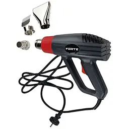 Фен будівельний Forte HG 2000-2 2 кВт 400, 600С (30796) - мініатюра 4