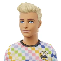 Лялька Barbie Кен Модник в картатій футболці (GRB90) - мініатюра 4