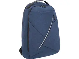 Рюкзак Optima поліестр синій 43x28x11,5см діловий USB Anti-Theft арт.O97440