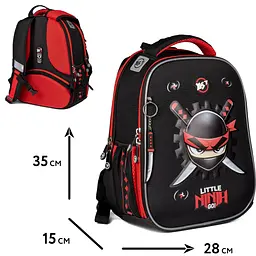 Рюкзак каркасний Yes H-100 Ninja (559749) - мініатюра 15