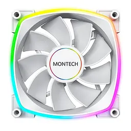 Корпусний вентилятор 140MM RX140 PWM WHITE MONTECH - мініатюра 2