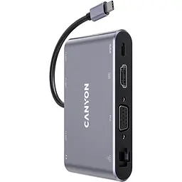 USB-Хаб Canyon 8-in-1 USB-C (CNS-TDS14)